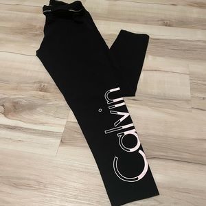 calvin klein performance legging cropped
